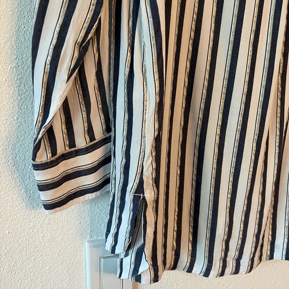 {Banana Republic} Striped Button Up Shirt - Picture 6 of 7